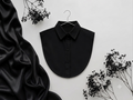 Jersey Shirt Collar Neck Cover (Black)