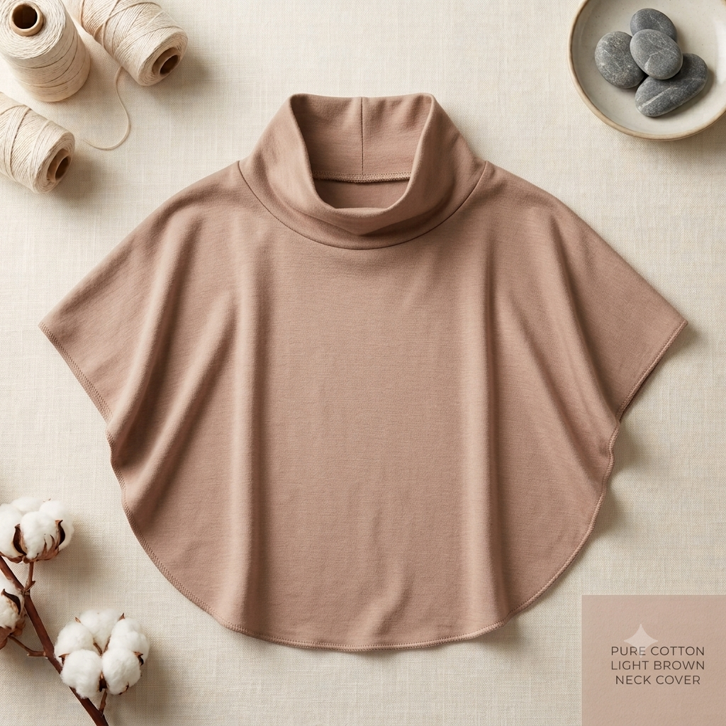 Cotton Neck Cover (Brown)