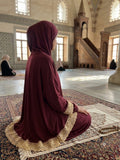 Cool Lycra Prayer Dress (Bordo)