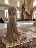 Cool Lycra Prayer Dress (Beige)