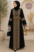 Embroidered Crepe Abaya.