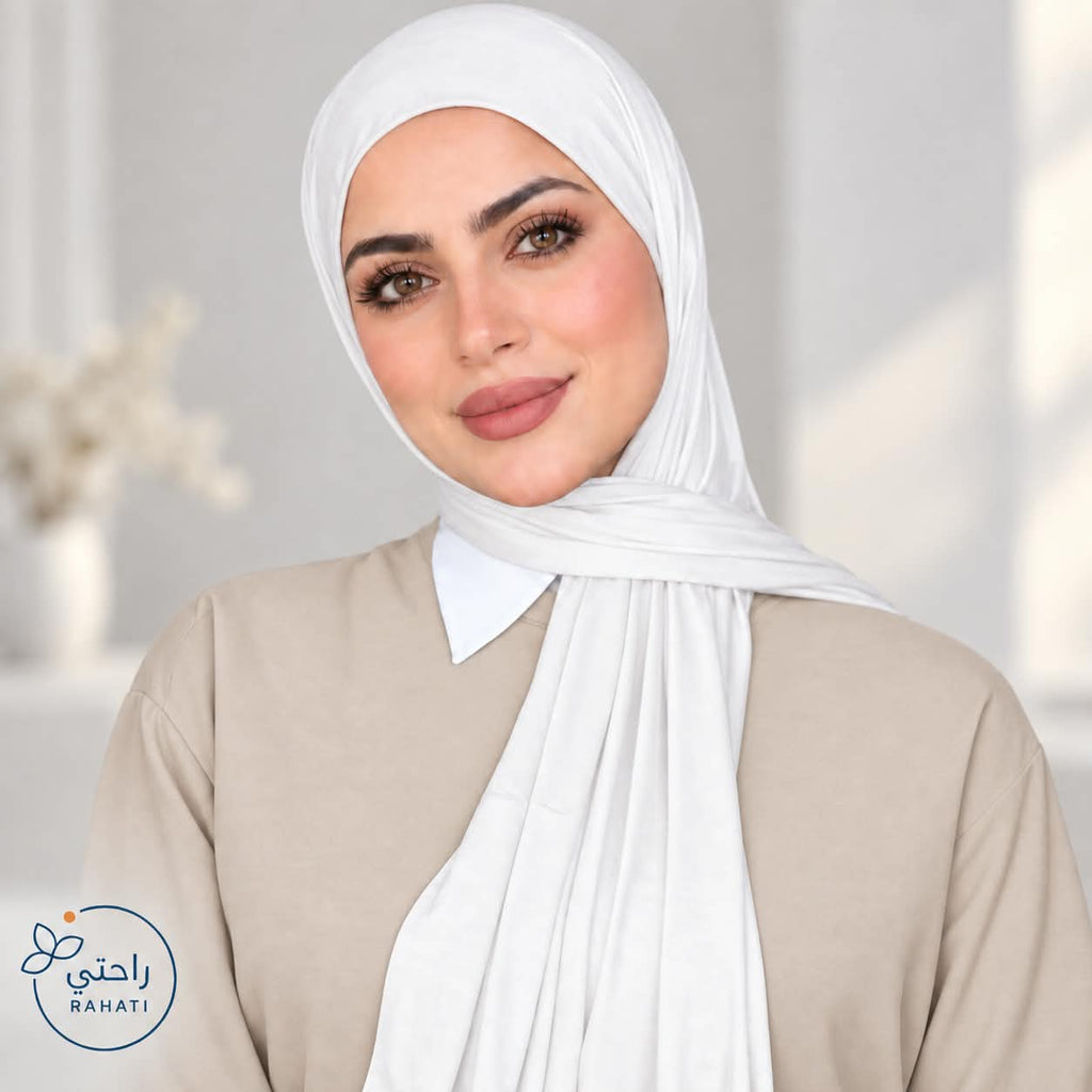 Kuwaiti Cotton Mini Hijab Scarf- 125*45 cm