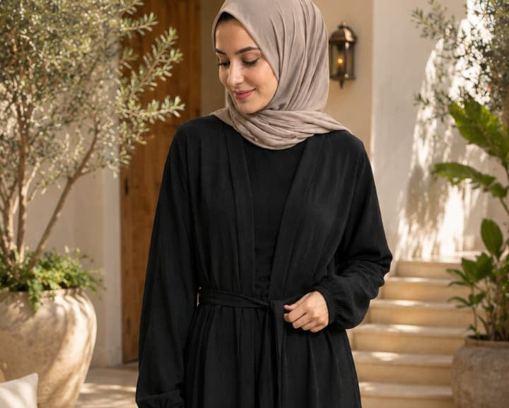 White Abaya