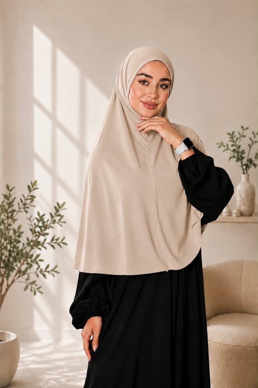Australian Lycra One-Piece Instant Hijab.