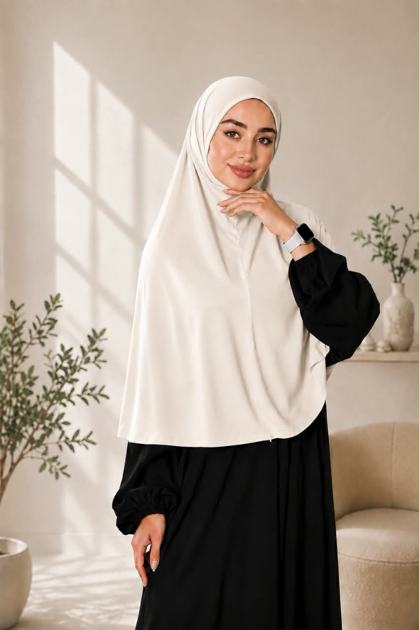 Australian Lycra One-Piece Instant Hijab.