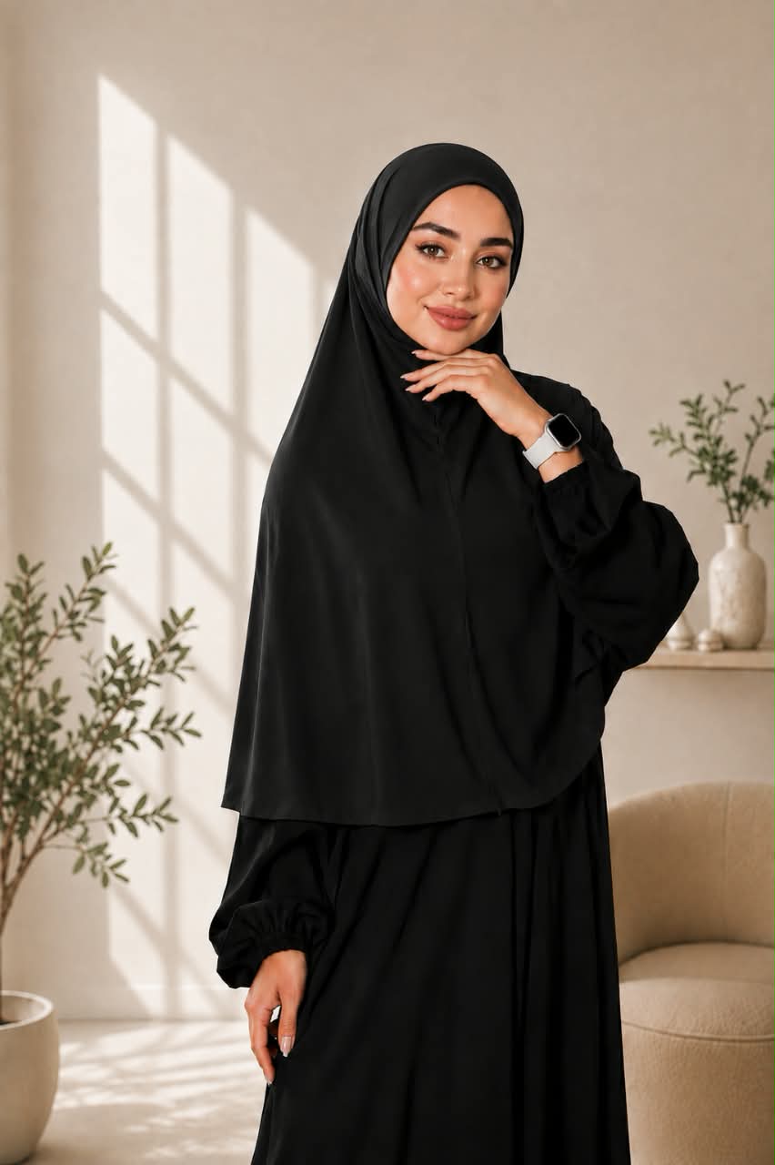 Australian Lycra One-Piece Instant Hijab.