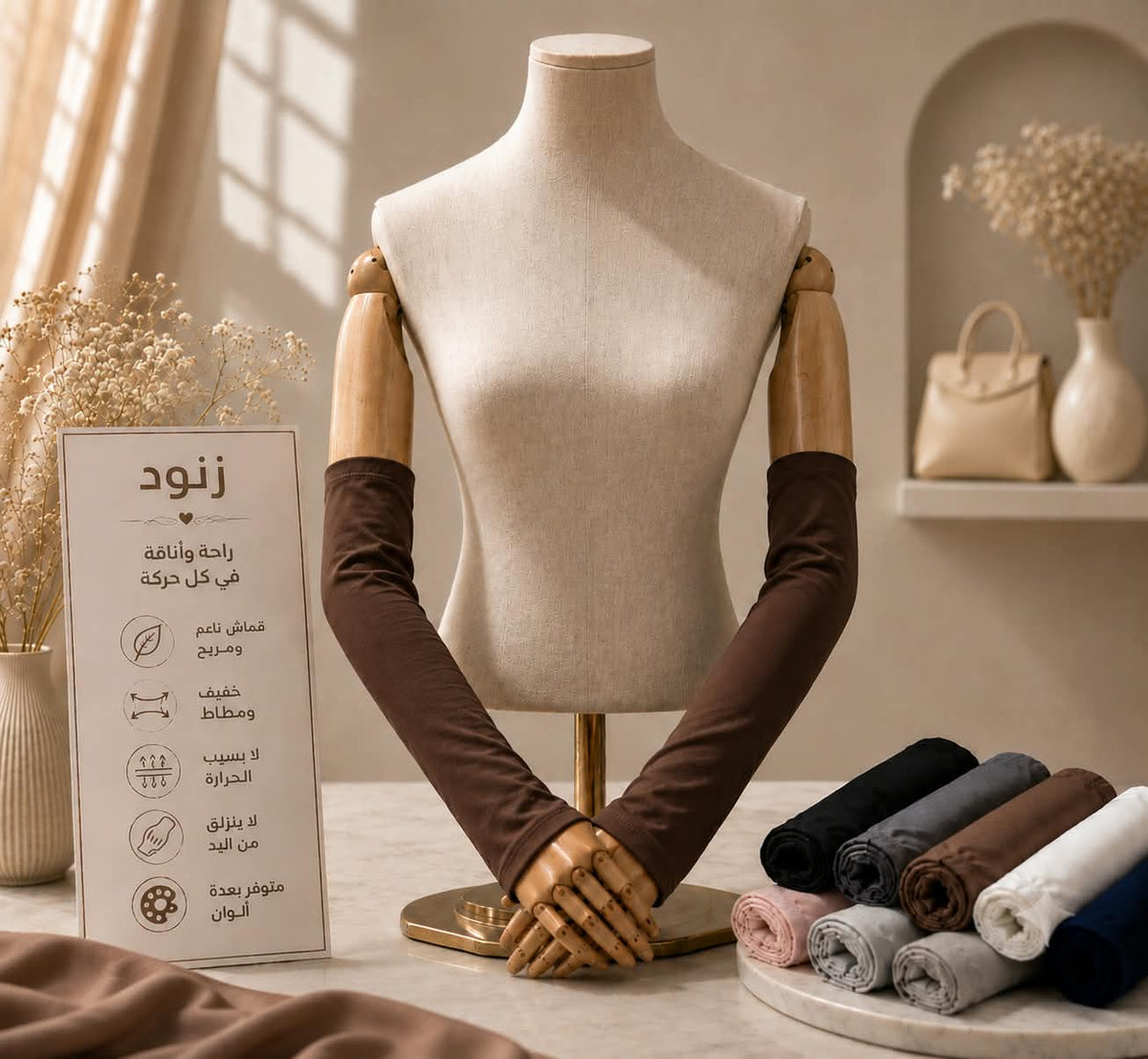 Cotton Arm Sleeves.