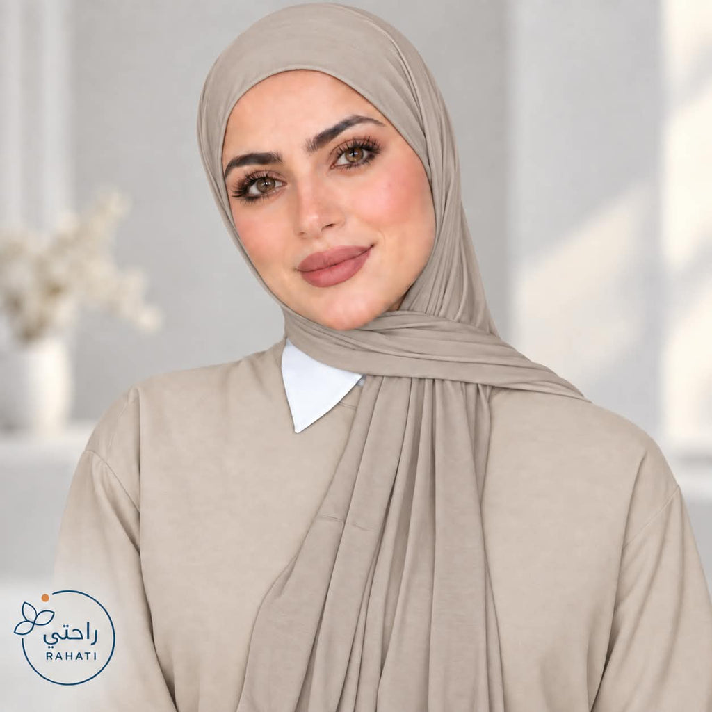 Kuwaiti Cotton Mini Hijab Scarf- 125*45 cm