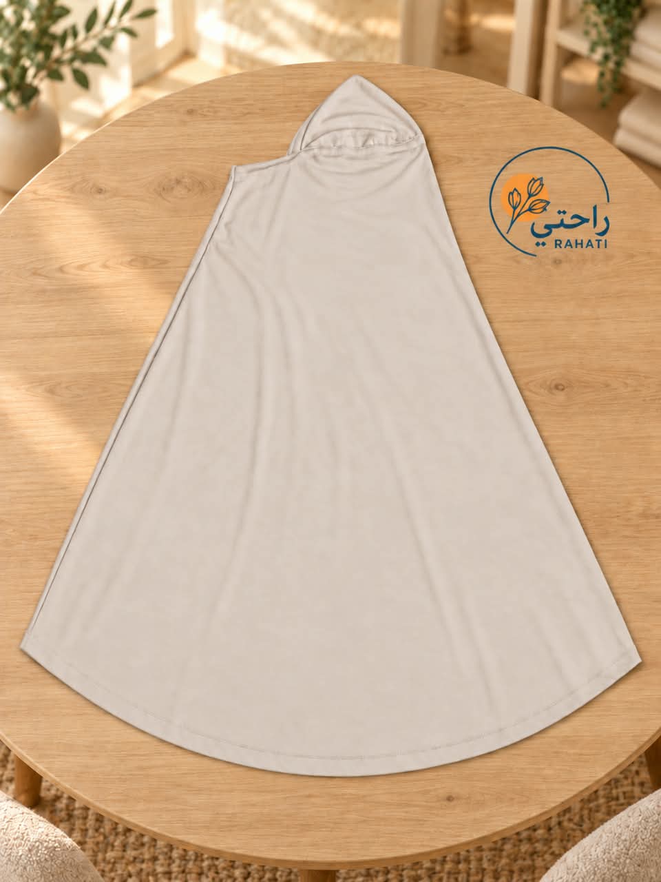 One-Piece Cotton Pull-On Hijab