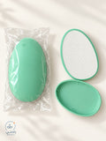 Mint green crystal hair eraser with protective case