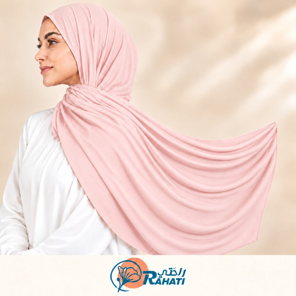 Egyptian Cotton Shawl - Light Pink