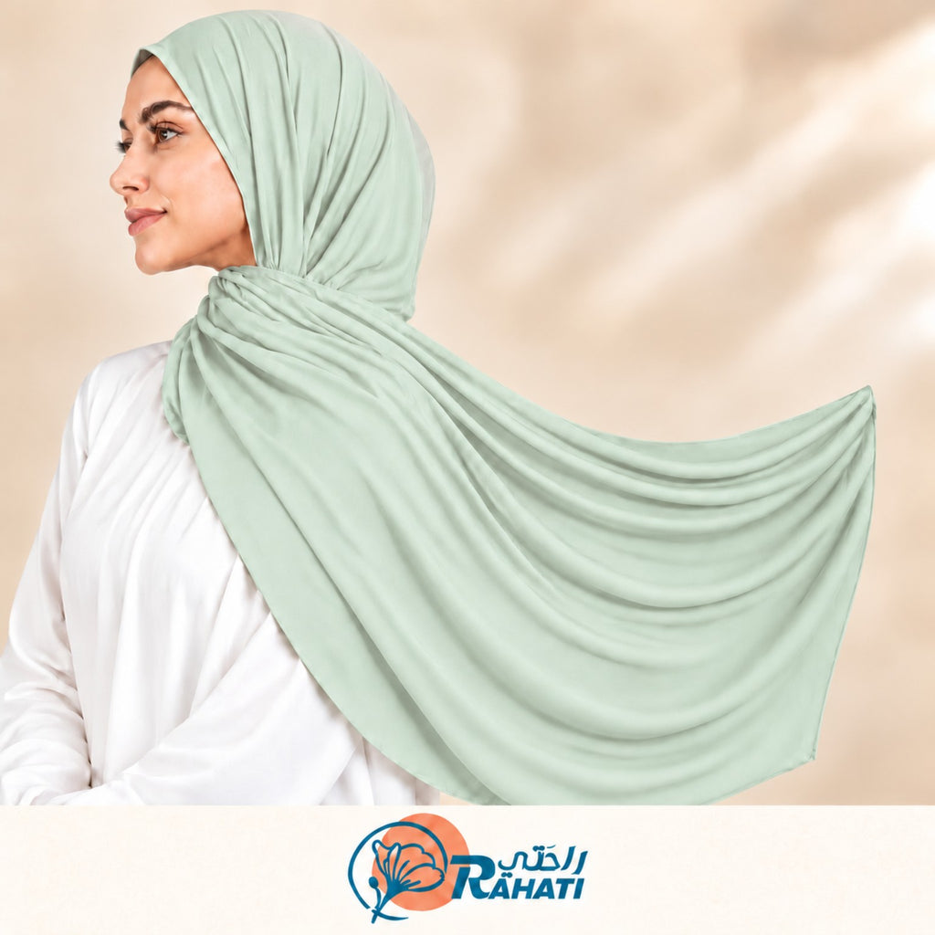 Egyptian Cotton Shawl - Mint