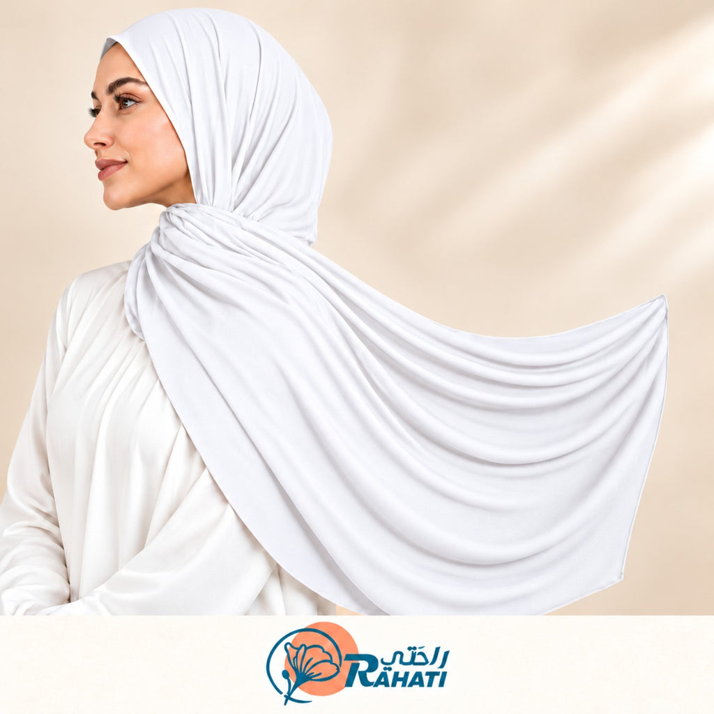 Egyptian Cotton Shawl - White