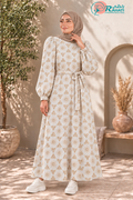 Lined Guipure Autumn Maxi Dress.