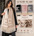 Soft Wool Double-Face Scarf