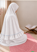 Lightweight Poplin Prayer with lace – Sleeveless Design.