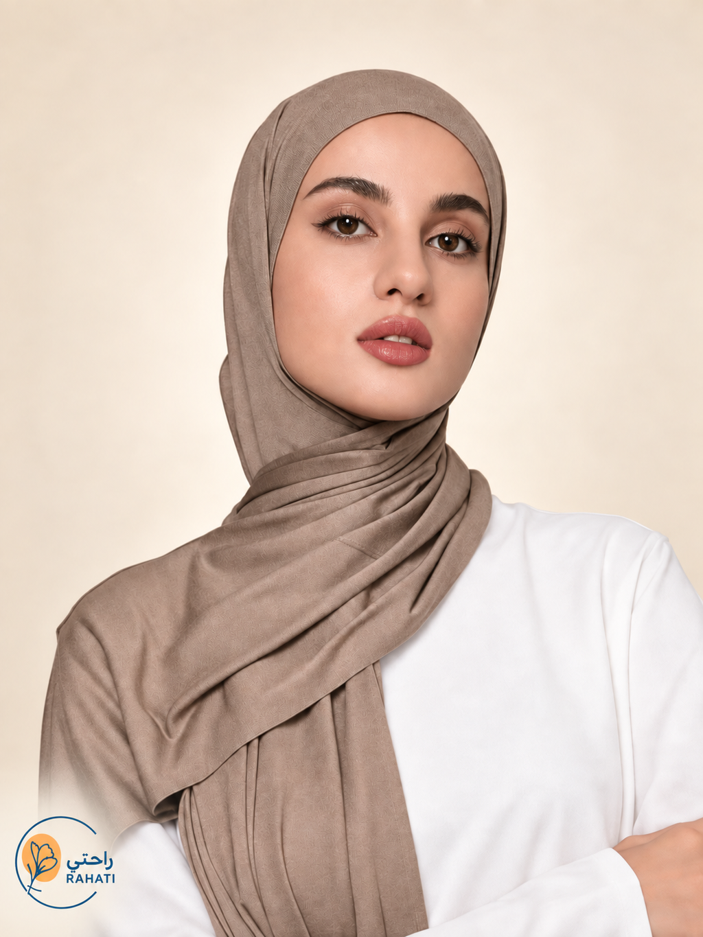 Kuwaiti Cotton Mini Hijab Scarf- 125*45 cm