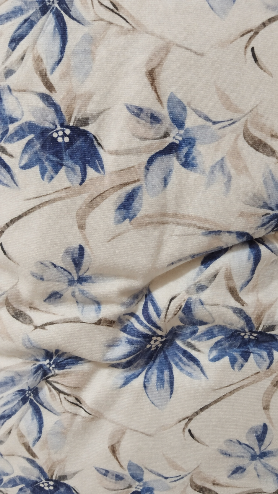 Two-Piece Cotton Prayer Set – Blue Floral