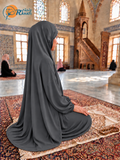 Two-Piece Lycra Prayer Set – Khimar & Skirt